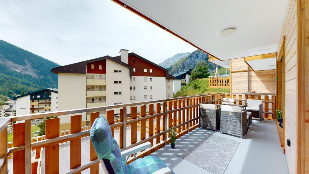 Apartment With Sauna And Mountain View Leukerbad Zewnętrze zdjęcie