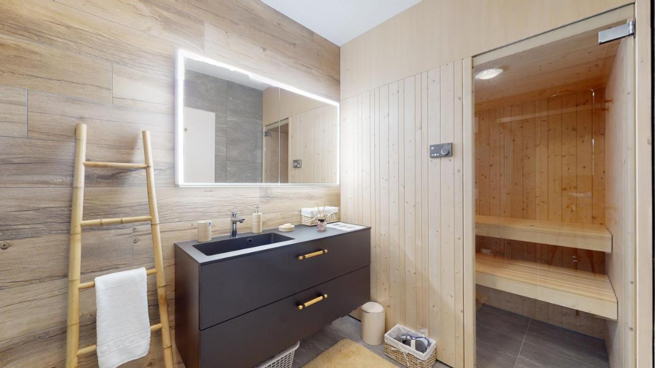 Apartment With Sauna And Mountain View Leukerbad Zewnętrze zdjęcie