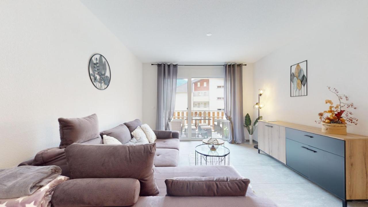 Apartment With Sauna And Mountain View Leukerbad Zewnętrze zdjęcie