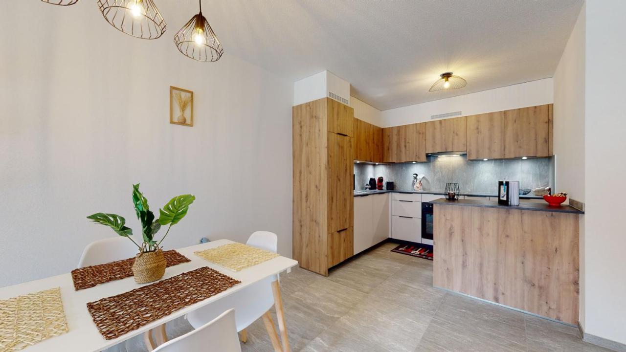 Apartment With Sauna And Mountain View Leukerbad Zewnętrze zdjęcie