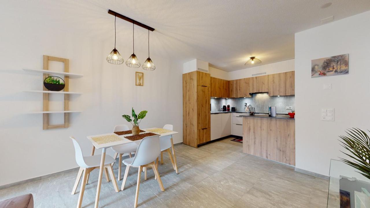 Apartment With Sauna And Mountain View Leukerbad Zewnętrze zdjęcie