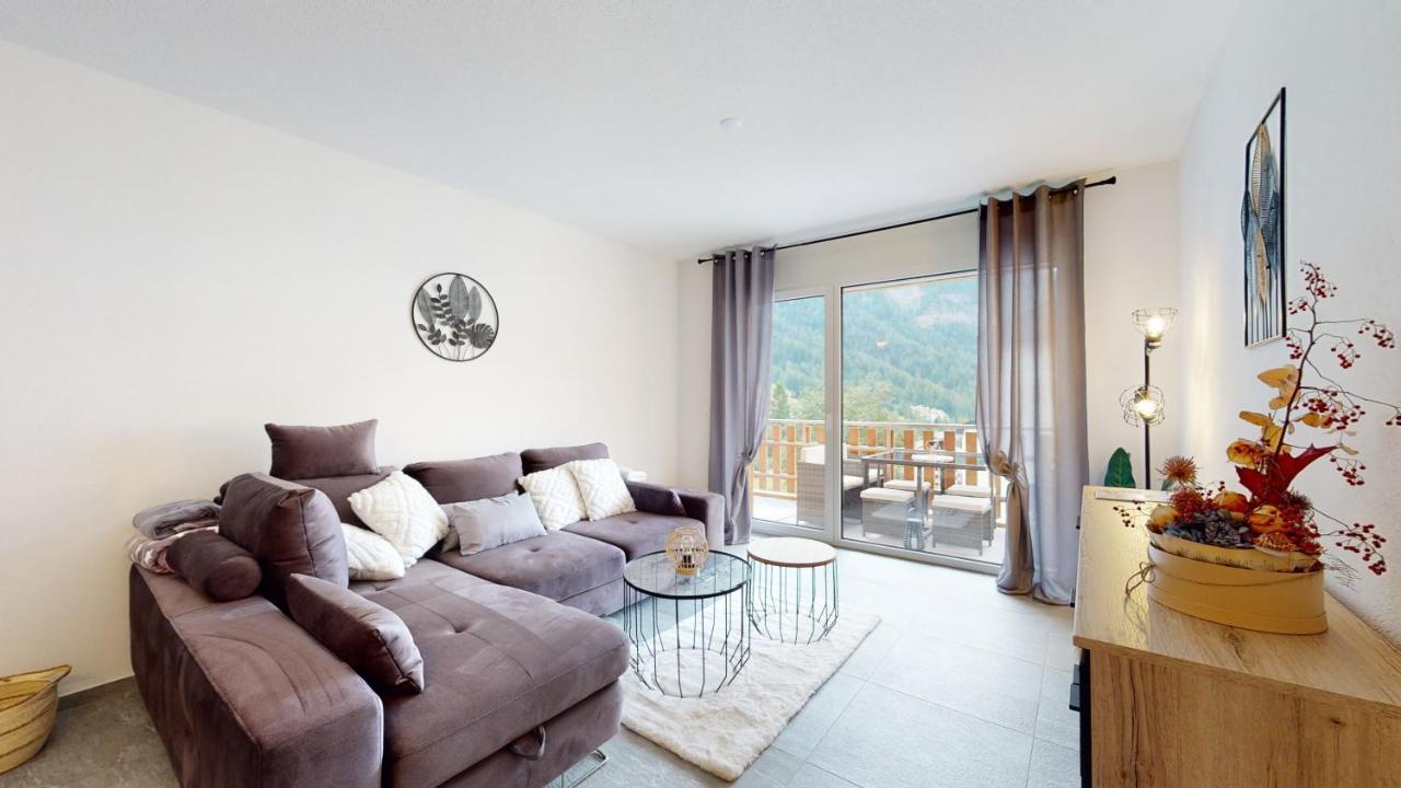 Apartment With Sauna And Mountain View Leukerbad Zewnętrze zdjęcie